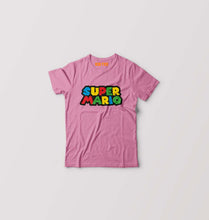 Load image into Gallery viewer, Super Mario Kids T-Shirt for Boy/Girl-0-1 Year(20 Inches)-Pink-Ektarfa.online
