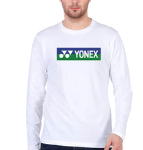 Load image into Gallery viewer, Yonex Full Sleeves T-Shirt for Men-S(38 Inches)-White-Ektarfa.online
