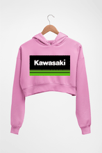 Load image into Gallery viewer, Kawasaki Crop HOODIE FOR WOMEN-Light Baby Pink-Ektarfa.online
