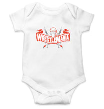 Load image into Gallery viewer, WWE Wrestle Mania Kids Romper Kids Romper For Baby Boy/Girl-0-5 Months(18 Inches)-White-Ektarfa.online
