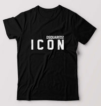 Load image into Gallery viewer, DSQUARED - ICON T-Shirt for Men-S(38 Inches)-Black-Ektarfa.online
