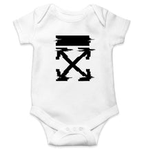 Load image into Gallery viewer, Off White Tee Kids Romper For Baby Boy/Girl-0-5 Months(18 Inches)-White-Ektarfa.online
