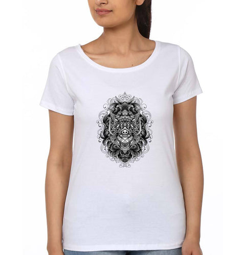 Monster T-Shirt for Women-White-Ektarfa.online