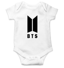 Load image into Gallery viewer, BTS Kids Romper For Baby Boy/Girl-0-5 Months(18 Inches)-White-Ektarfa.online
