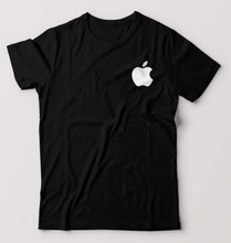 Load image into Gallery viewer, Apple T-Shirt for Men-S(38 Inches)-Black-Ektarfa.online
