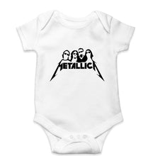 Load image into Gallery viewer, Metallica Kids Romper For Baby Boy/Girl-0-5 Months(18 Inches)-White-Ektarfa.online
