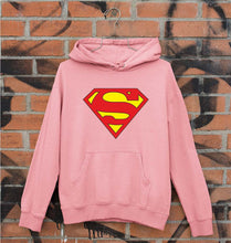 Load image into Gallery viewer, Superman Unisex Hoodie for Men/Women-S(40 Inches)-Light Pink-Ektarfa.online
