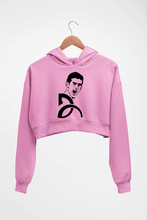 Load image into Gallery viewer, Novak Djokovic Crop HOODIE FOR WOMEN-Light Baby Pink-Ektarfa.online
