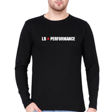 Load image into Gallery viewer, LB Performance Full Sleeves T-Shirt for Men-Black-Ektarfa.online
