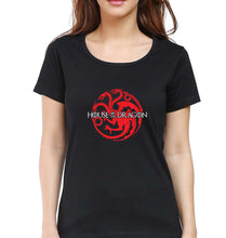 Load image into Gallery viewer, House of the Dragon T-Shirt for Women-Black-Ektarfa.online
