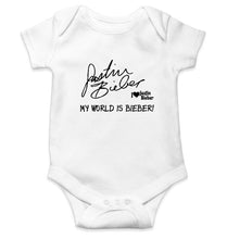 Load image into Gallery viewer, Justin Bieber Kids Romper For Baby Boy/Girl-0-5 Months(18 Inches)-White-Ektarfa.online
