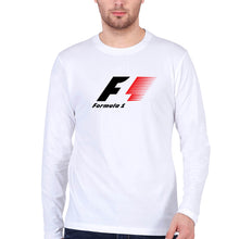 Load image into Gallery viewer, Formula 1(f1) Full Sleeves T-Shirt for Men-White-Ektarfa.online
