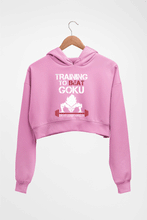 Load image into Gallery viewer, Goku Gym Crop HOODIE FOR WOMEN
