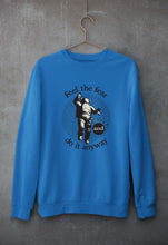 Load image into Gallery viewer, Fear Unisex Sweatshirt for Men/Women-S(40 Inches)-Royal Blue-Ektarfa.online

