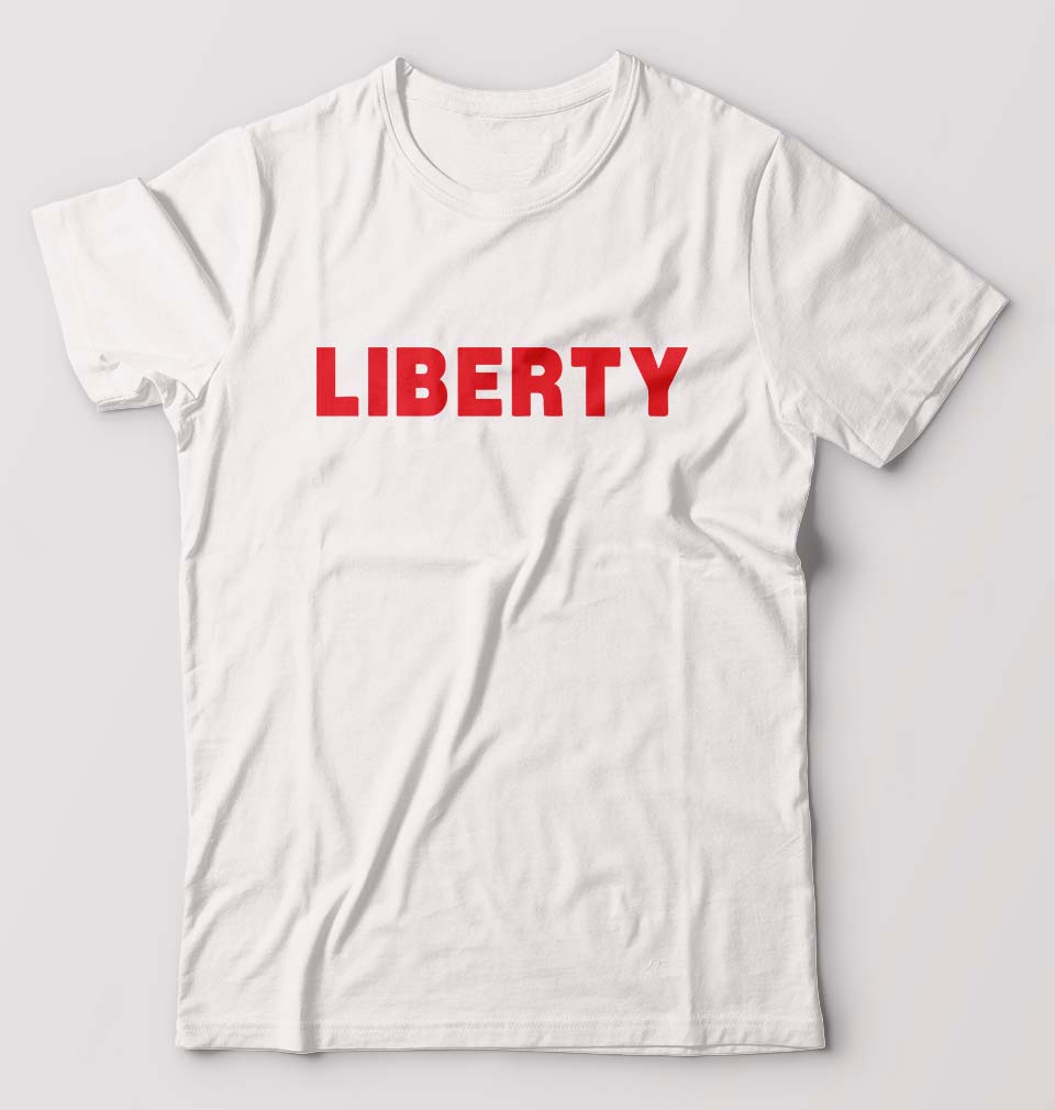 Liberty T-Shirt for Men-White-Ektarfa.online