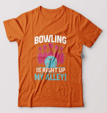 Load image into Gallery viewer, Bowling T-Shirt for Men-Orange-Ektarfa.online
