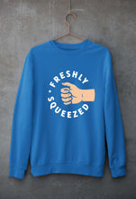 Load image into Gallery viewer, Orange Cassidy - Freshly Squeezed Unisex Sweatshirt for Men/Women-S(40 Inches)-Royal Blue-Ektarfa.online
