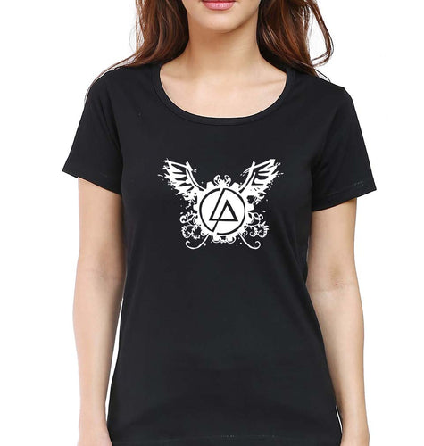 Linkin Park T-Shirt for Women-Black-Ektarfa.online