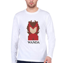 Load image into Gallery viewer, Wanda Full Sleeves T-Shirt for Men-White-Ektarfa.online
