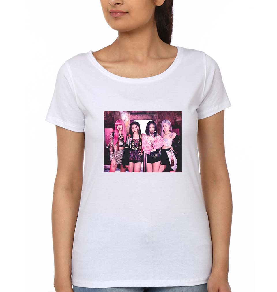 BLACKPINK T-Shirt for Women-White-Ektarfa.online