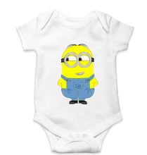 Load image into Gallery viewer, Minion Kids Romper For Baby Boy/Girl-0-5 Months(18 Inches)-White-Ektarfa.online
