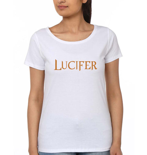 Lucifer T-Shirt for Women-White-Ektarfa.online