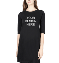 Load image into Gallery viewer, Customized-Custom-Personalized Long Top for Women-S(36 Inches)-Black-ektarfa.com
