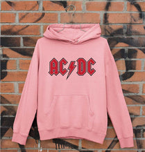 Load image into Gallery viewer, ACDC Unisex Hoodie for Men/Women-S(40 Inches)-Light Pink-Ektarfa.online
