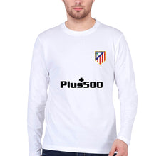 Load image into Gallery viewer, Atletico Madrid 2021-22 Full Sleeves T-Shirt for Men-White-Ektarfa.online

