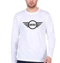 Load image into Gallery viewer, Mini Cooper Full Sleeves T-Shirt for Men-White-Ektarfa.online
