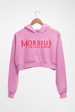 Load image into Gallery viewer, Morbius Crop HOODIE FOR WOMEN-Light Baby Pink-Ektarfa.online
