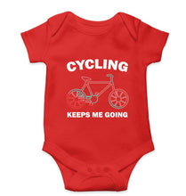 Load image into Gallery viewer, Cycling Kids Romper For Baby Boy/Girl-0-5 Months(18 Inches)-RED-Ektarfa.online
