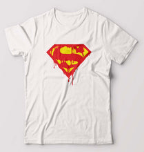 Load image into Gallery viewer, Superman T-Shirt for Men-S(38 Inches)-White-Ektarfa.online
