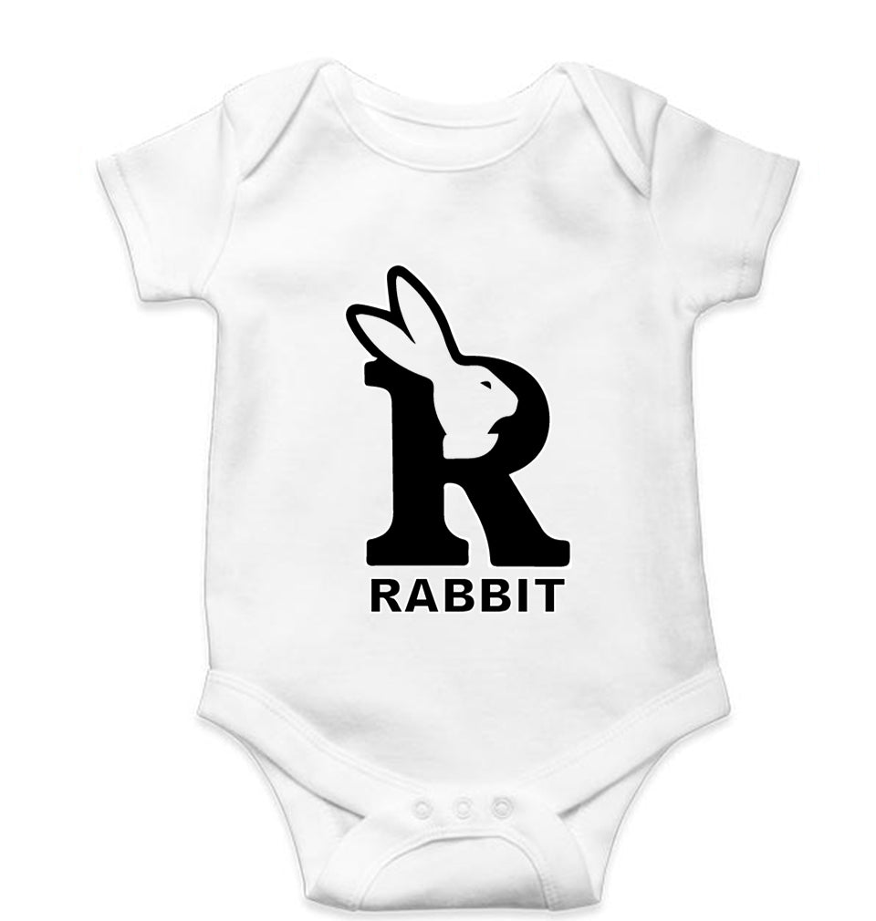 Rabbit Bunny Kids Romper For Baby Boy/Girl-White-Ektarfa.online