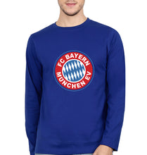 Load image into Gallery viewer, Bayern Munich Full Sleeves T-Shirt for Men-Royal Blue-Ektarfa.online
