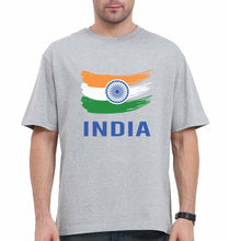 Load image into Gallery viewer, India Oversized T-Shirt for Men-Grey-Ektarfa.online
