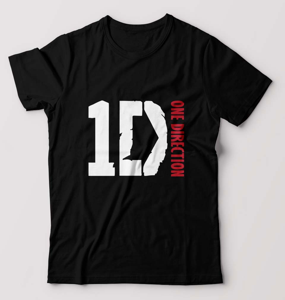One Direction T-Shirt for Men-S(38 Inches)-Black-Ektarfa.online