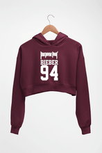 Load image into Gallery viewer, Purpose Tour Bieber HOODIE FOR WOMEN-Maroon-Ektarfa.online
