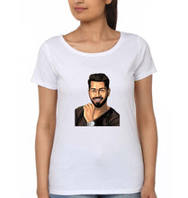 Load image into Gallery viewer, Hardik Pandya T-Shirt for Women-White-Ektarfa.online
