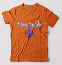 Load image into Gallery viewer, Deep Purple T-Shirt for Men-Orange-Ektarfa.online
