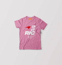 Load image into Gallery viewer, Daniel Ricciardo Kids T-Shirt for Boy/Girl-Pink-Ektarfa.online
