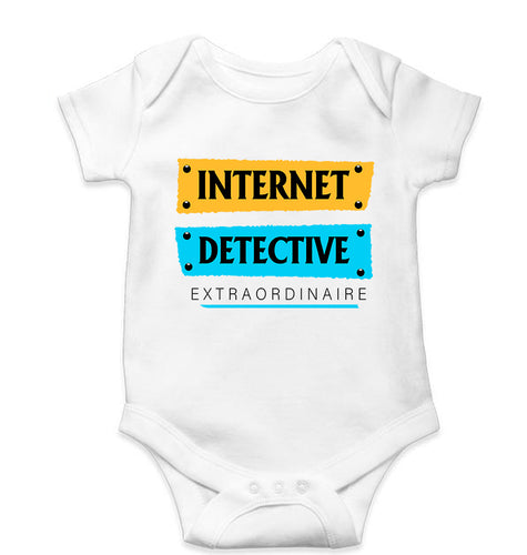 Internet Kids Romper For Baby Boy/Girl-White-Ektarfa.online