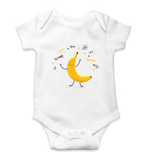 Load image into Gallery viewer, Banana Kids Romper For Baby Boy/Girl-0-5 Months(18 Inches)-White-Ektarfa.online
