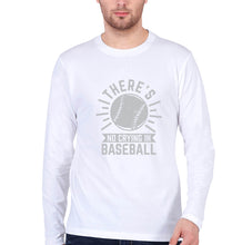 Load image into Gallery viewer, Baseball Full Sleeves T-Shirt for Men-White-Ektarfa.online
