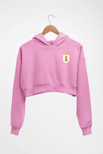 Load image into Gallery viewer, Uruguay Football Crop HOODIE FOR WOMEN
