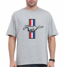 Load image into Gallery viewer, Ford Mustang Oversized T-Shirt for Men-Grey-Ektarfa.online
