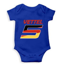 Load image into Gallery viewer, Sebastian Vettel F1 Kids Romper For Baby Boy/Girl-Royal Blue-Ektarfa.online
