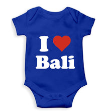 Load image into Gallery viewer, I Love Bali Kids Romper For Baby Boy/Girl-0-5 Months(18 Inches)-Royal Blue-Ektarfa.online
