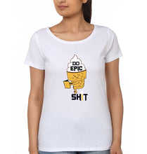 Load image into Gallery viewer, Shit T-Shirt for Women-XS(32 Inches)-White-Ektarfa.online
