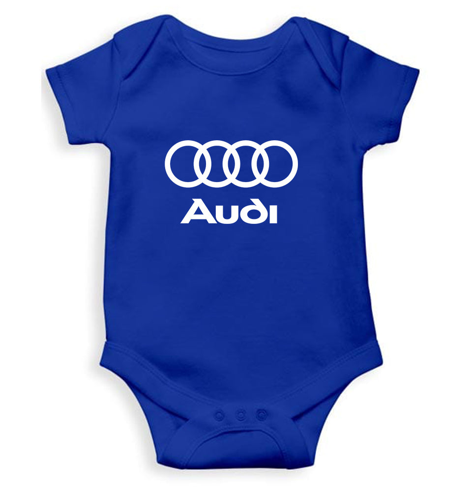 Audi Kids Romper For Baby Boy/Girl-Royal Blue-Ektarfa.online